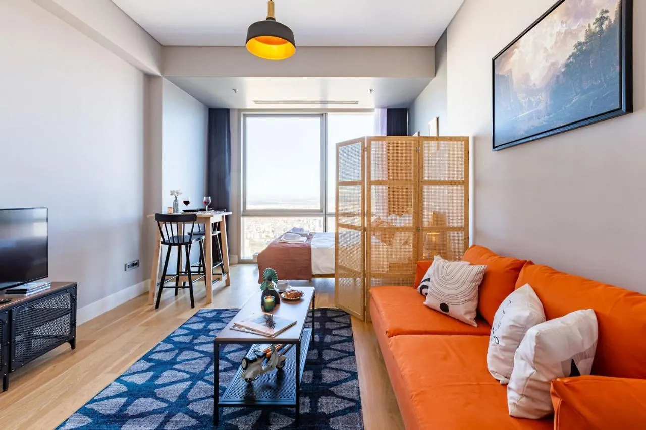 Studio Flat With Panoramic City View In Atasehir Apartment Istanbul Turkey