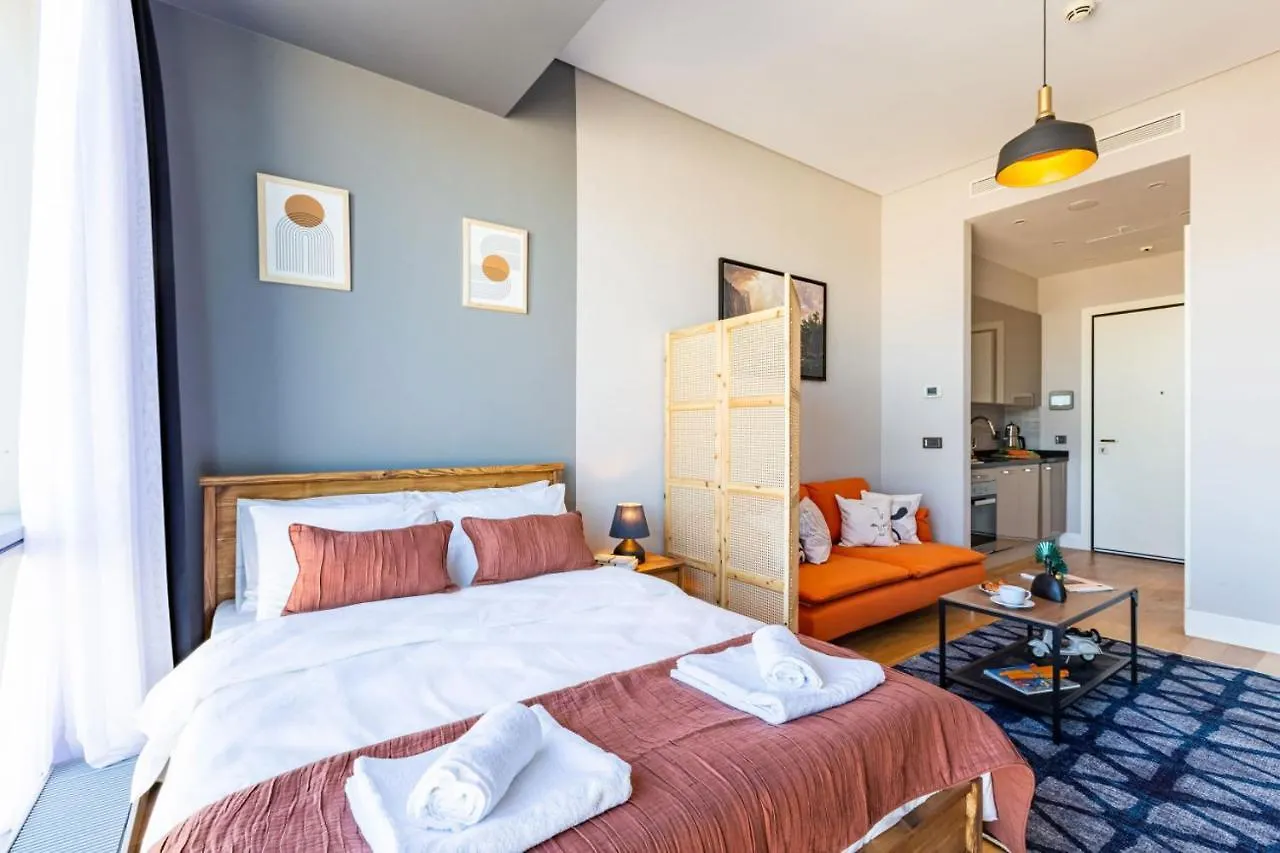 Studio Flat With Panoramic City View In Atasehir Apartment Istanbul