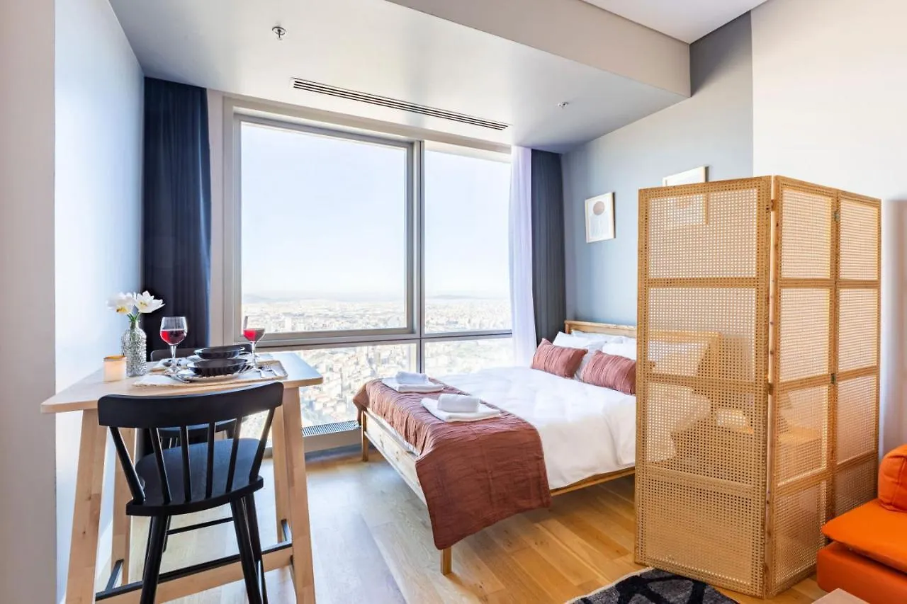 Studio Flat With Panoramic City View In Atasehir Apartment Istanbul Turkey