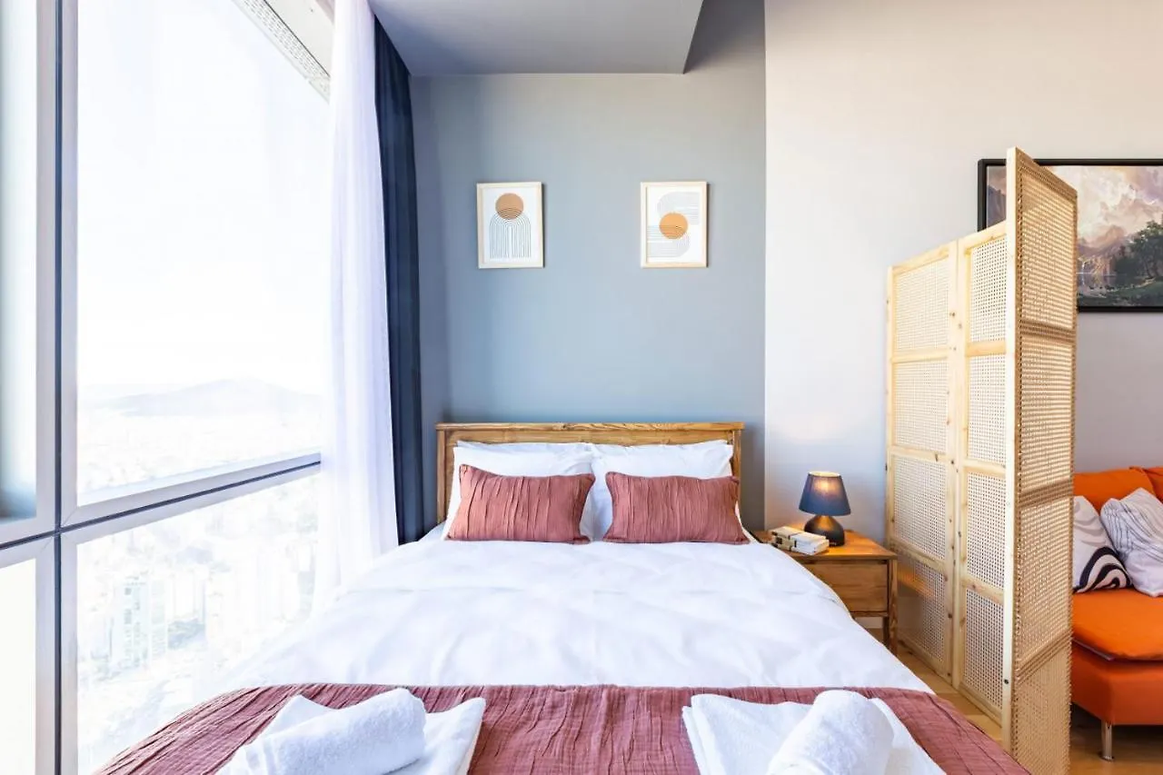 Studio Flat With Panoramic City View In Atasehir Apartment Istanbul 0*,